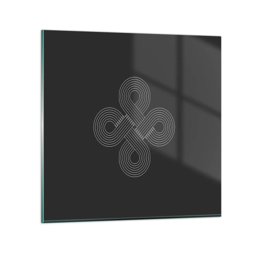 Cuadro sobre vidrio - Impresiones sobre Vidrio - El espíritu celta - 50x50 cm