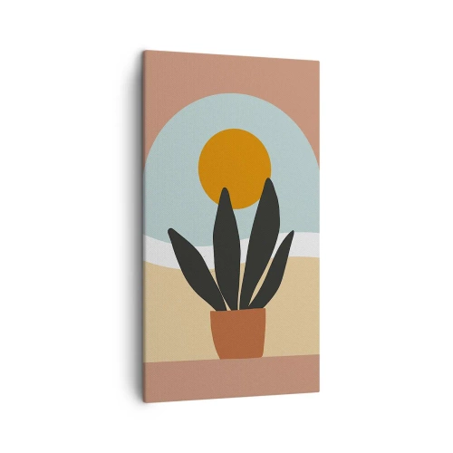 Cuadro sobre lienzo - Impresión de Imagen - Pequeñas alegrías - 45x80 cm