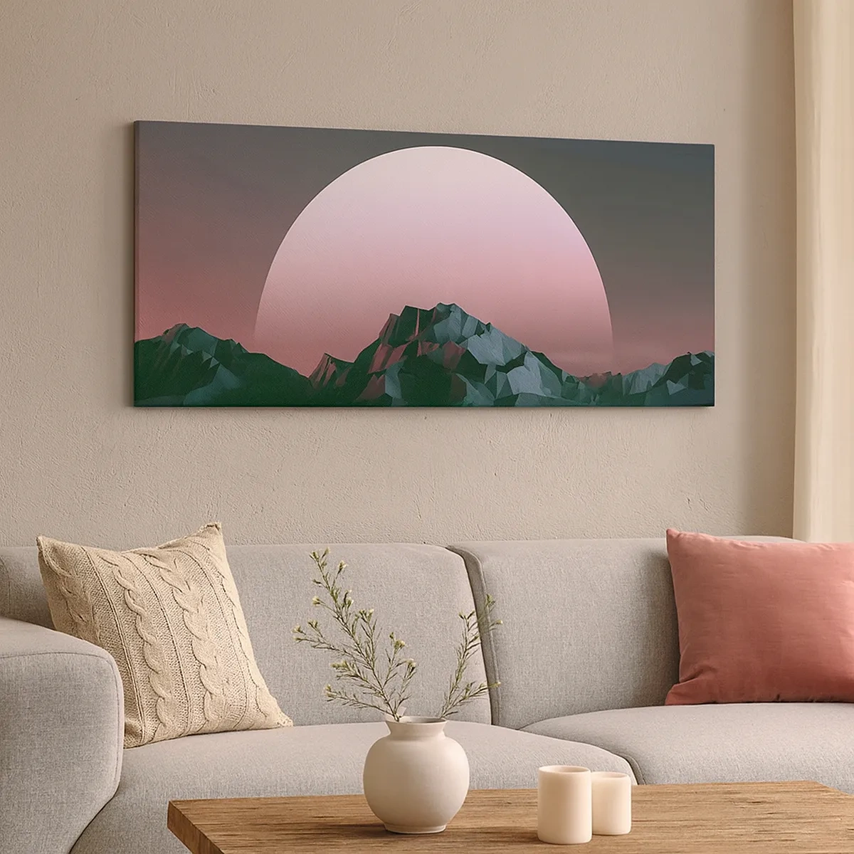 Cuadro sobre lienzo - Impresión de Imagen - En una galaxia muy muy lejana - 30x30 cm