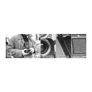 Muestra de fotomural Premium Canvas - En estilo retro - Cámara, Vintage, Cámara - 100x30 cm