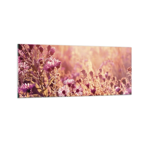 Cuadro sobre vidrio - Impresiones sobre Vidrio - Antes de que se acabe el verano - 100x40 cm