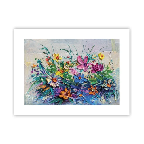 Póster - La energía de las flores - 40x30 cm