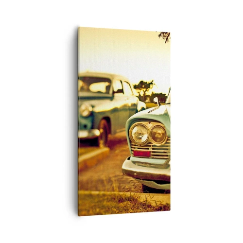 Cuadro sobre lienzo - Impresión de Imagen - A la espera del futuro - 55x100 cm