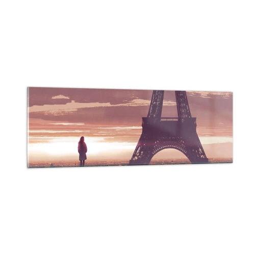 Cuadro sobre vidrio - Impresiones sobre Vidrio - Sólo ellas dos - 90x30 cm