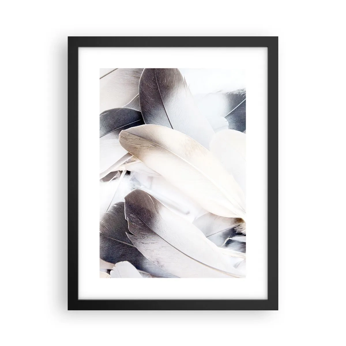 Póster en marco negro - Casi angelical - 30x40 cm