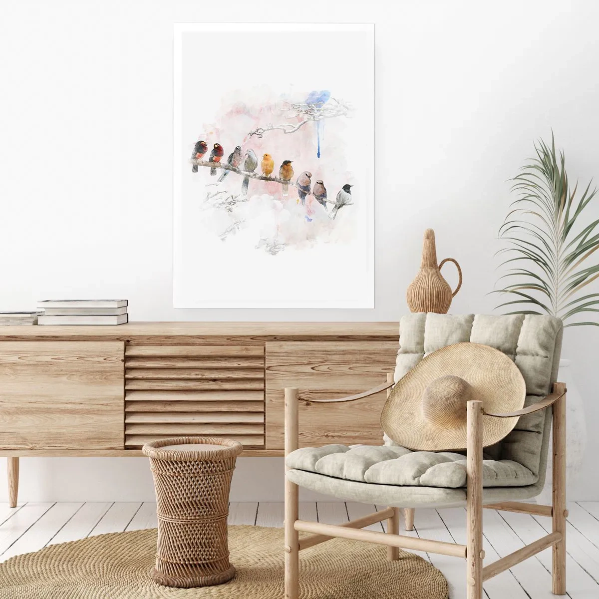 Póster - Reunión alada - 70x100 cm