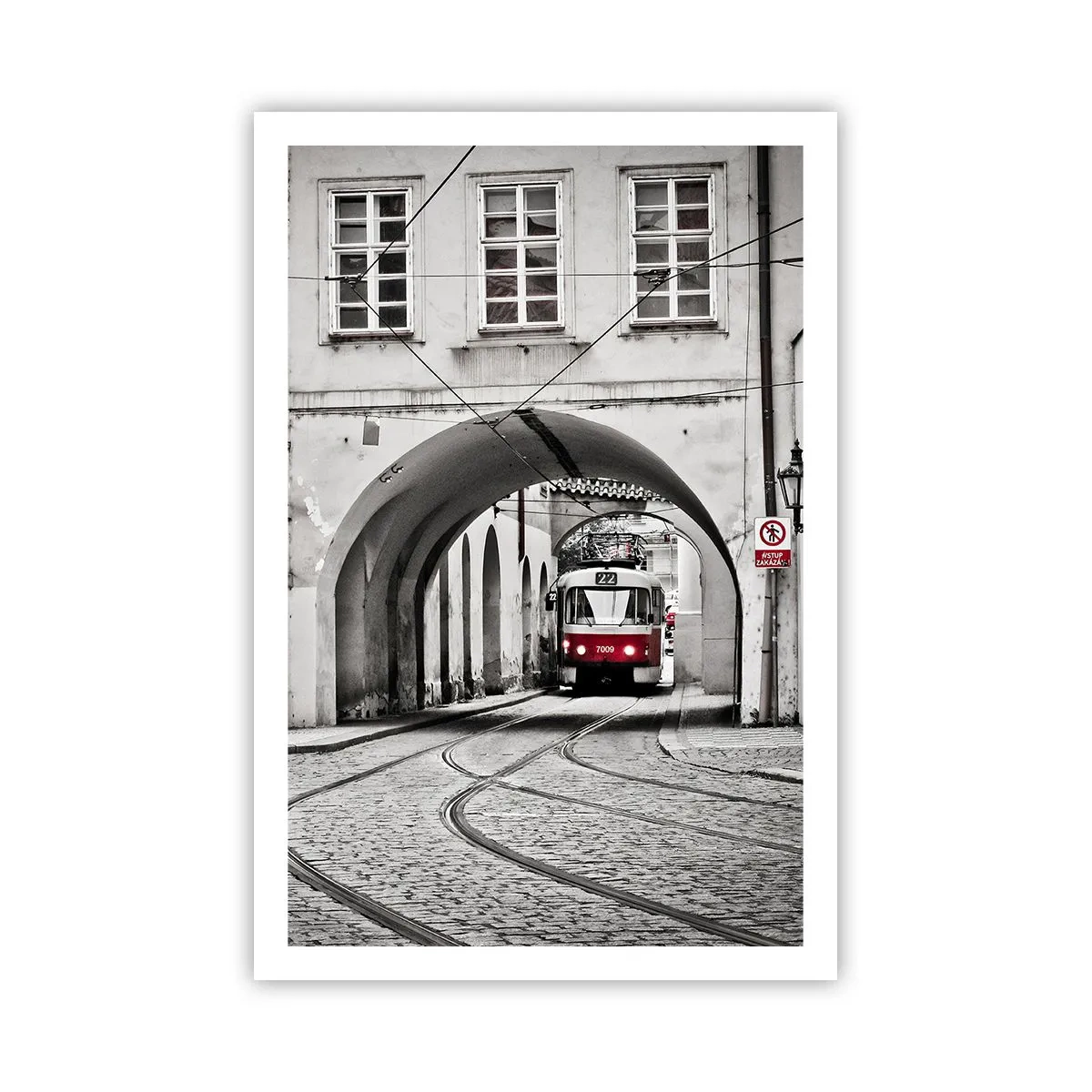 Póster - A través del laberinto urbano - 61x91 cm