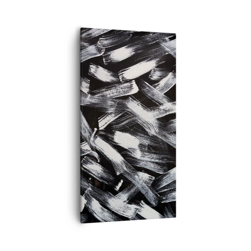 Cuadro sobre lienzo - Impresión de Imagen - Abstracción en el espíritu industrial - 55x100 cm