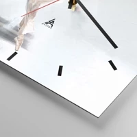 Esfera sin numeración, con rayas