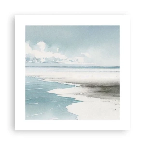 Póster - Suave marea otoñal - 40x40 cm