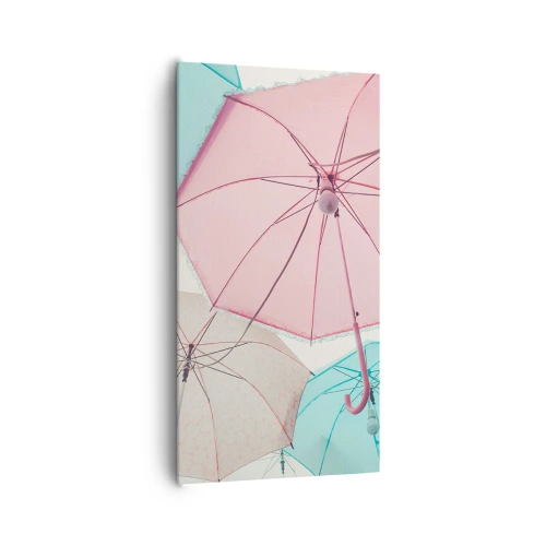 Cuadro sobre lienzo - Impresión de Imagen - A veces el sol, a veces la lluvia - 65x120 cm