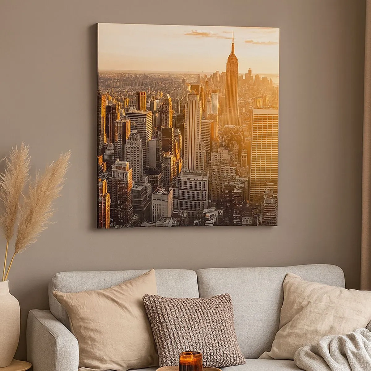 Cuadro sobre lienzo - Impresión de Imagen - Creciendo al sol - 30x30 cm