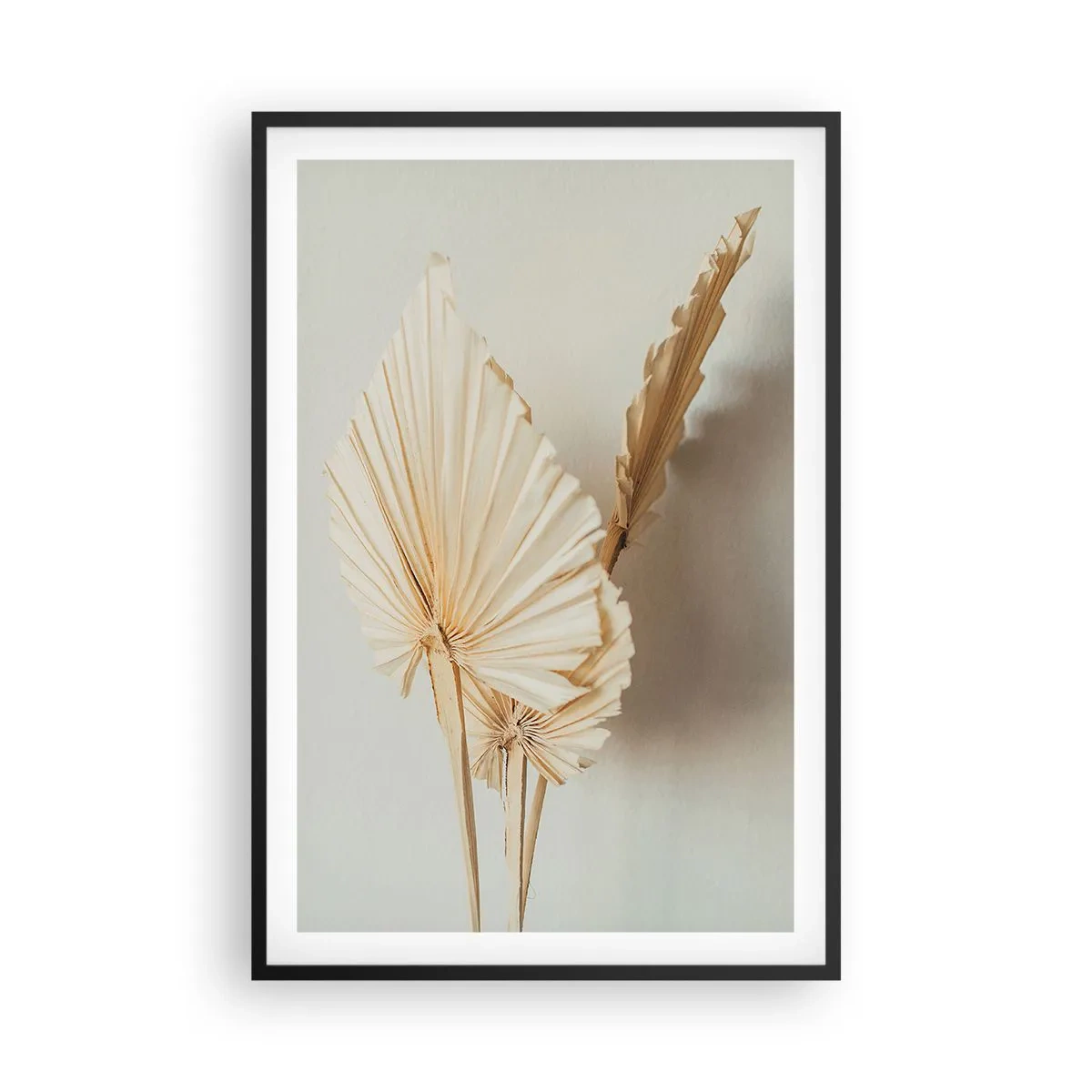 Póster en marco negro - Armonía y consuelo - 61x91 cm