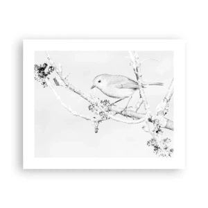 Póster - Mañana de invierno - 50x40 cm