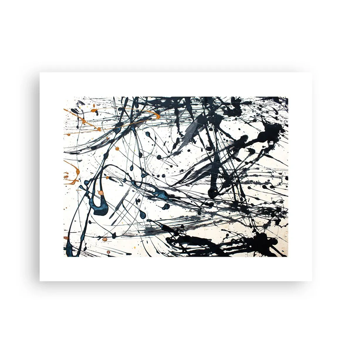 Póster - Abstracción expresionista - 40x30 cm