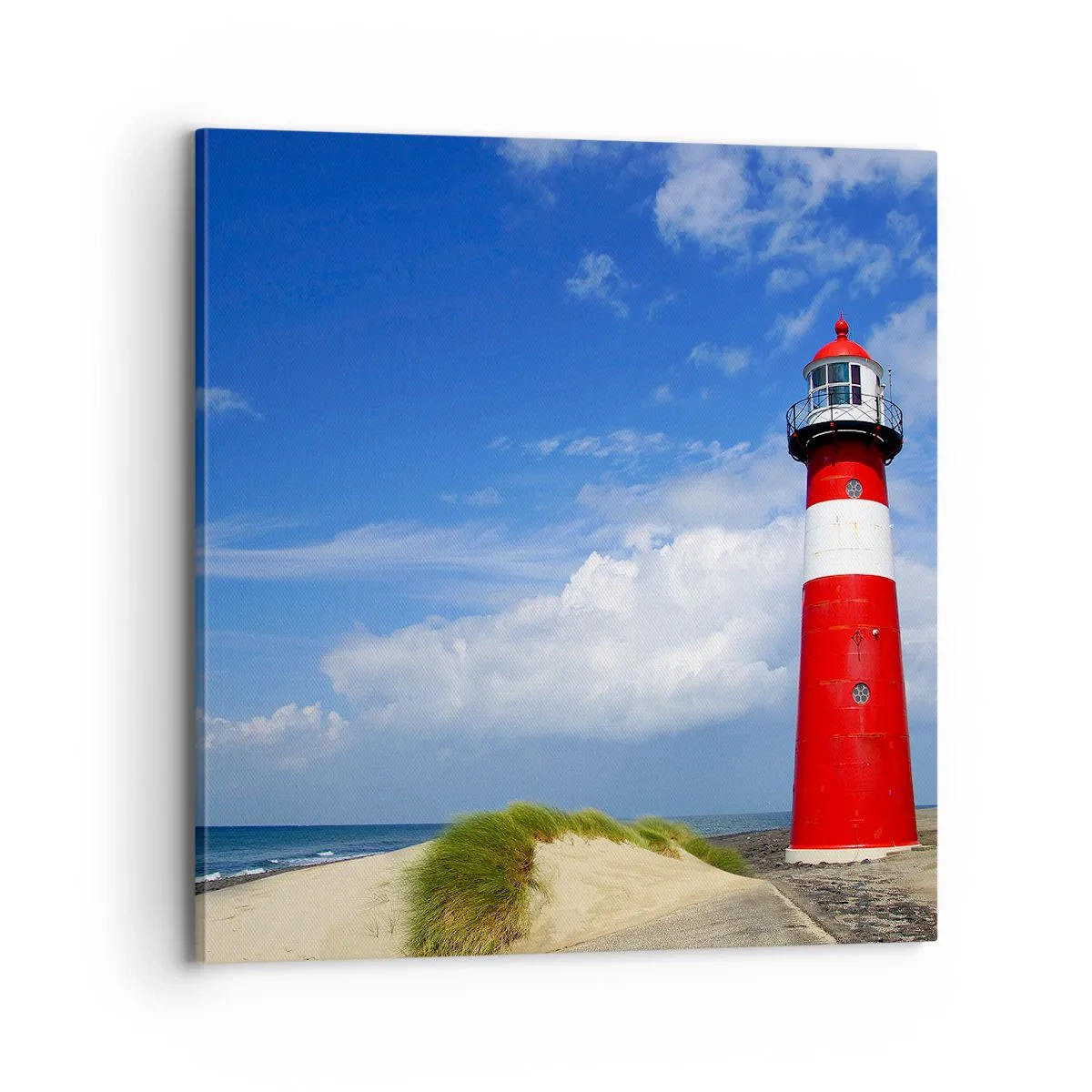 Cuadro sobre lienzo - Impresión de Imagen - Una soledad de ensueño - 70x70 cm