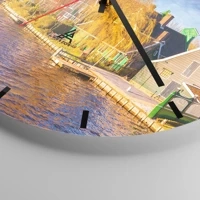 Esfera sin numeración, con rayas