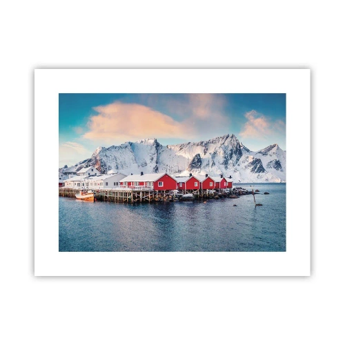 Póster - Un retiro en el norte - 40x30 cm