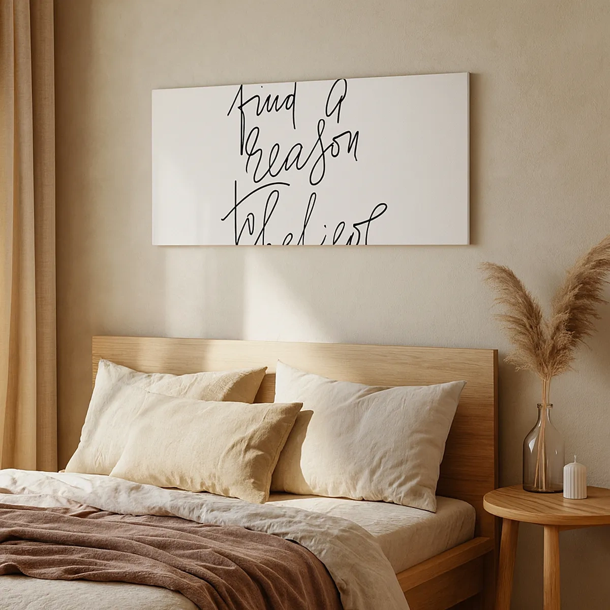 Cuadro sobre lienzo - Impresión de Imagen - Es posible - 30x30 cm