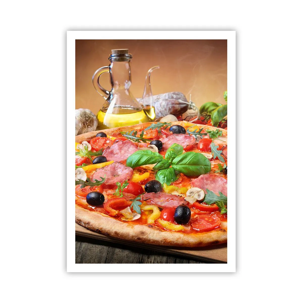 Póster - Con un verdadero sabor italiano - 70x100 cm