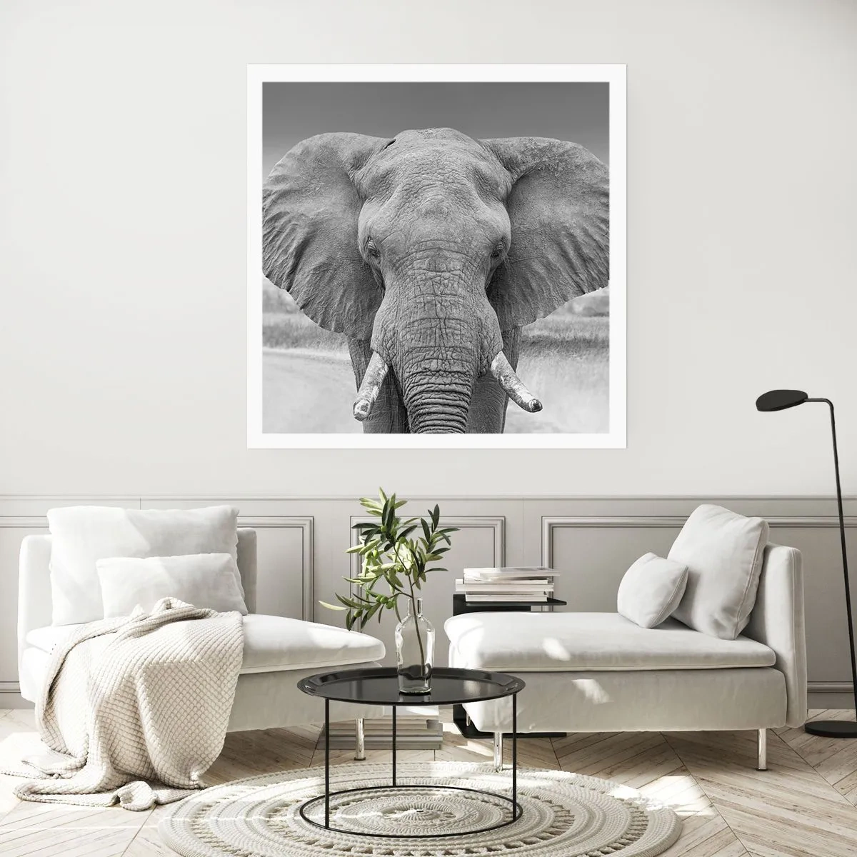 Póster - Bienvenido a mi mundo - 60x60 cm