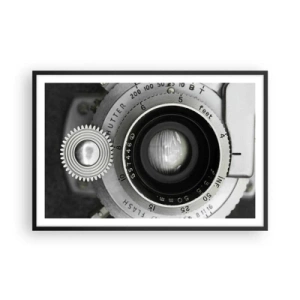 Póster en marco negro - Una historia de Hollywood - 91x61 cm