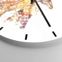 Esfera sin numeración, con rayas