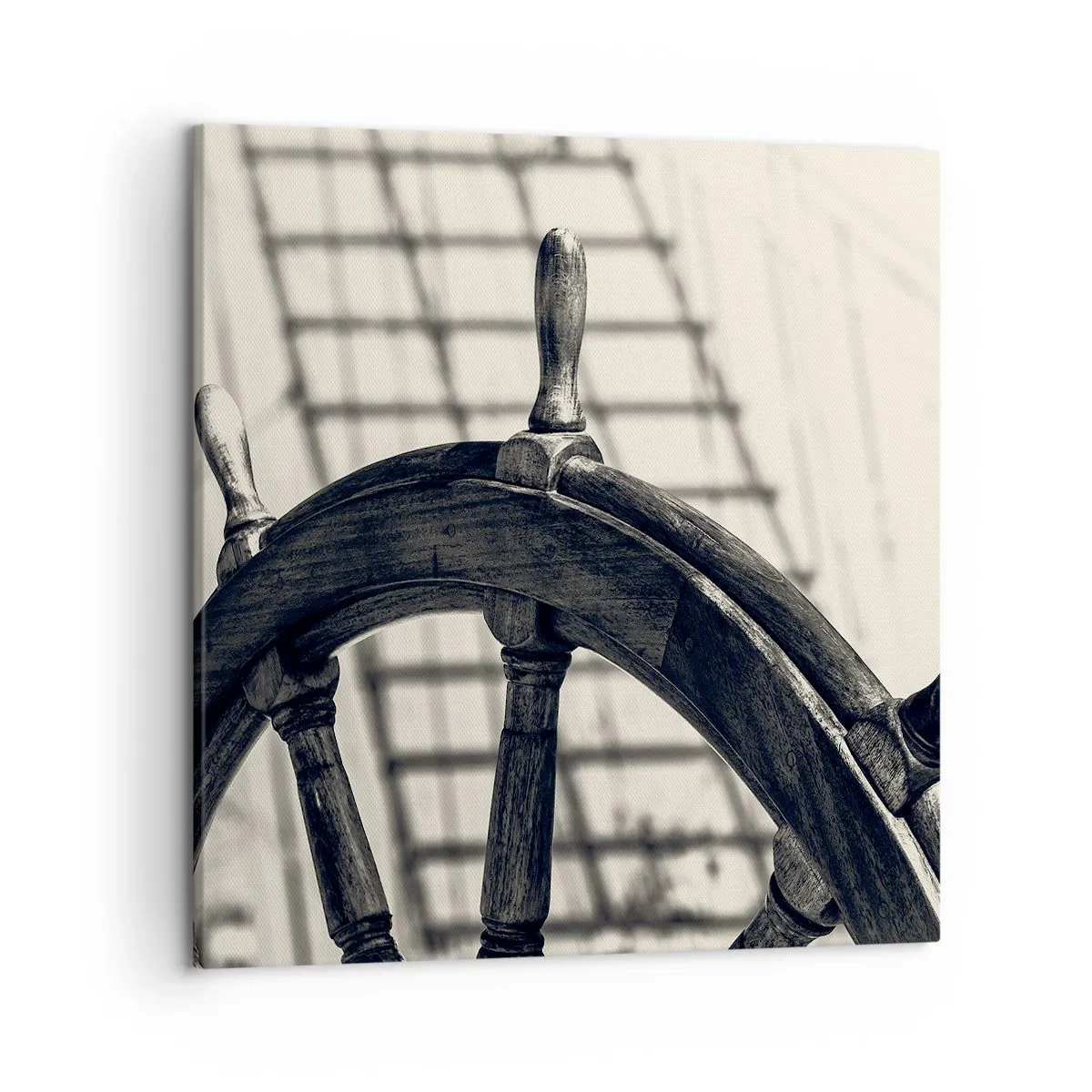 Cuadro sobre lienzo - Impresión de Imagen - Un cuento marino - 50x50 cm