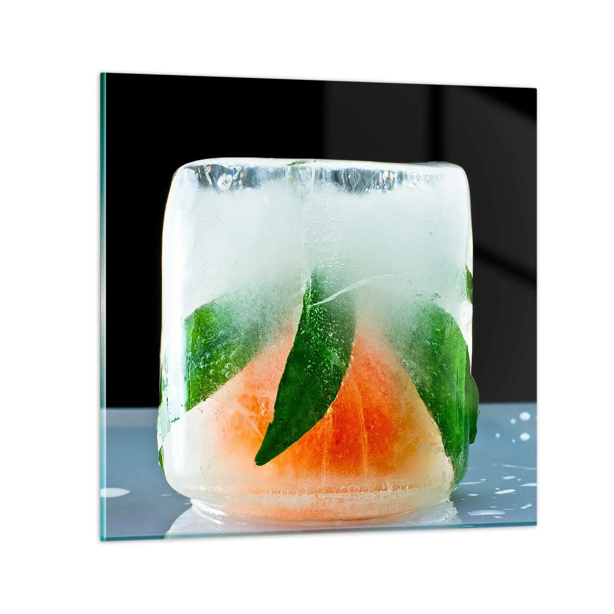 Cuadro sobre vidrio - Impresiones sobre Vidrio - Frescura - 60x60 cm