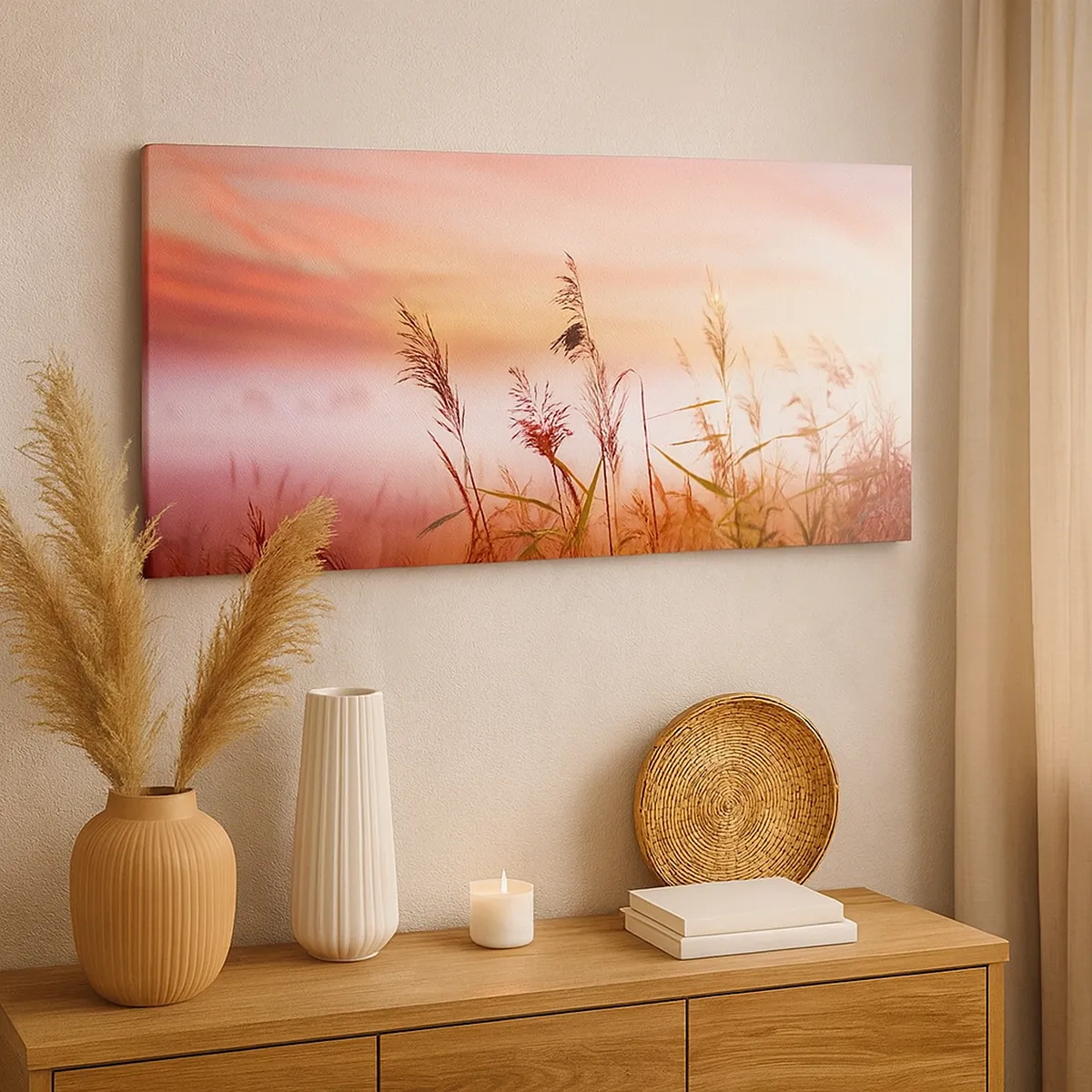 Cuadro sobre lienzo - Impresión de Imagen - El arte del viento - 30x30 cm