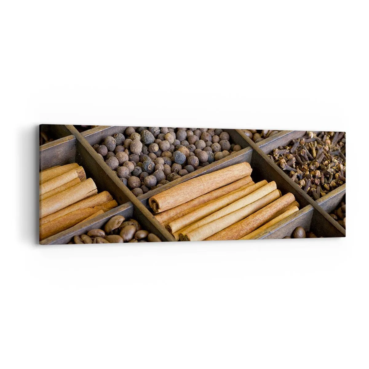 Cuadro sobre lienzo - Impresión de Imagen - Un tesoro de aromas - 90x30 cm