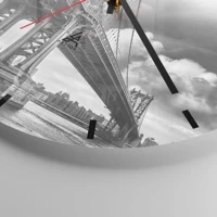 Esfera sin numeración, con rayas