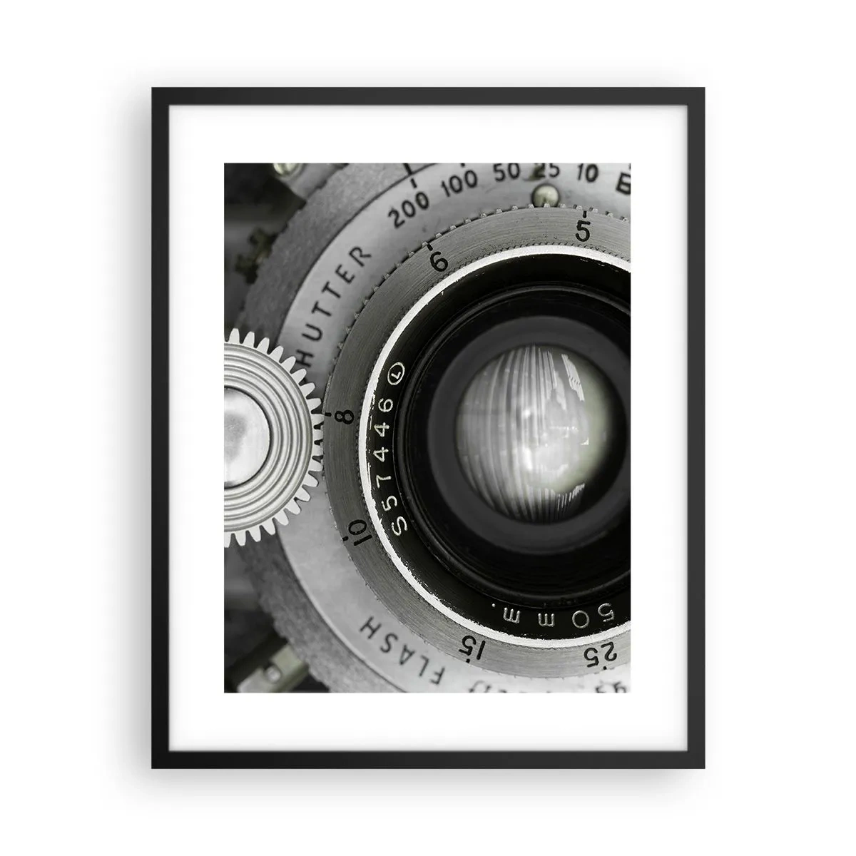 Póster en marco negro - Una historia de Hollywood - 40x50 cm