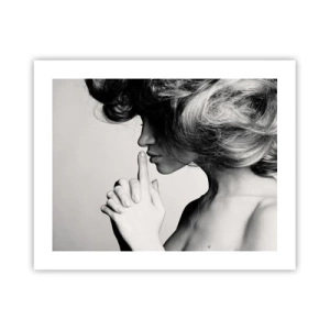 Póster - Escucharme a mí misma - 50x40 cm