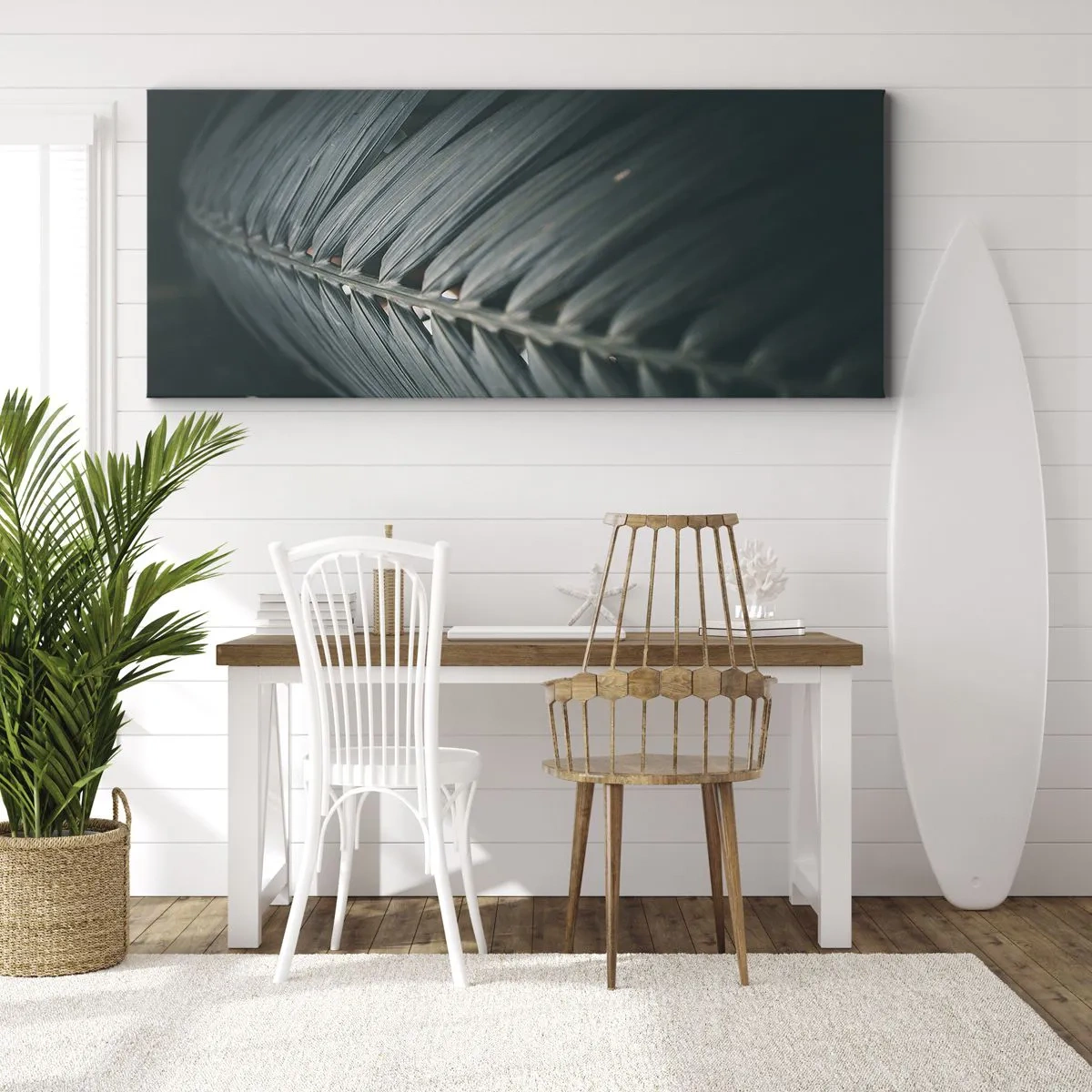 Cuadro sobre lienzo - Impresión de Imagen - La precisión de la naturaleza - 100x40 cm