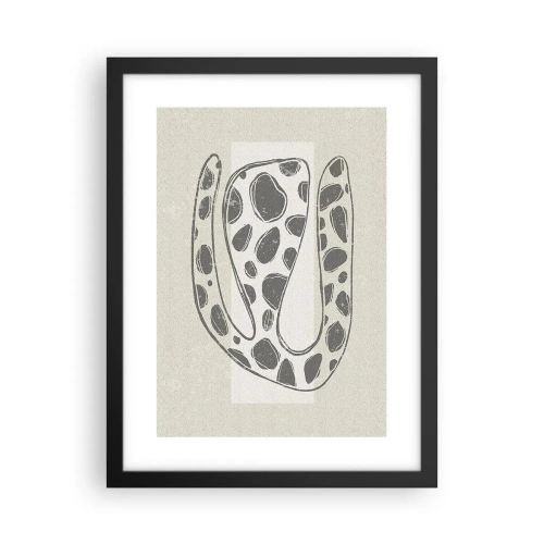 Póster en marco negro - Una criatura extraña - 30x40 cm