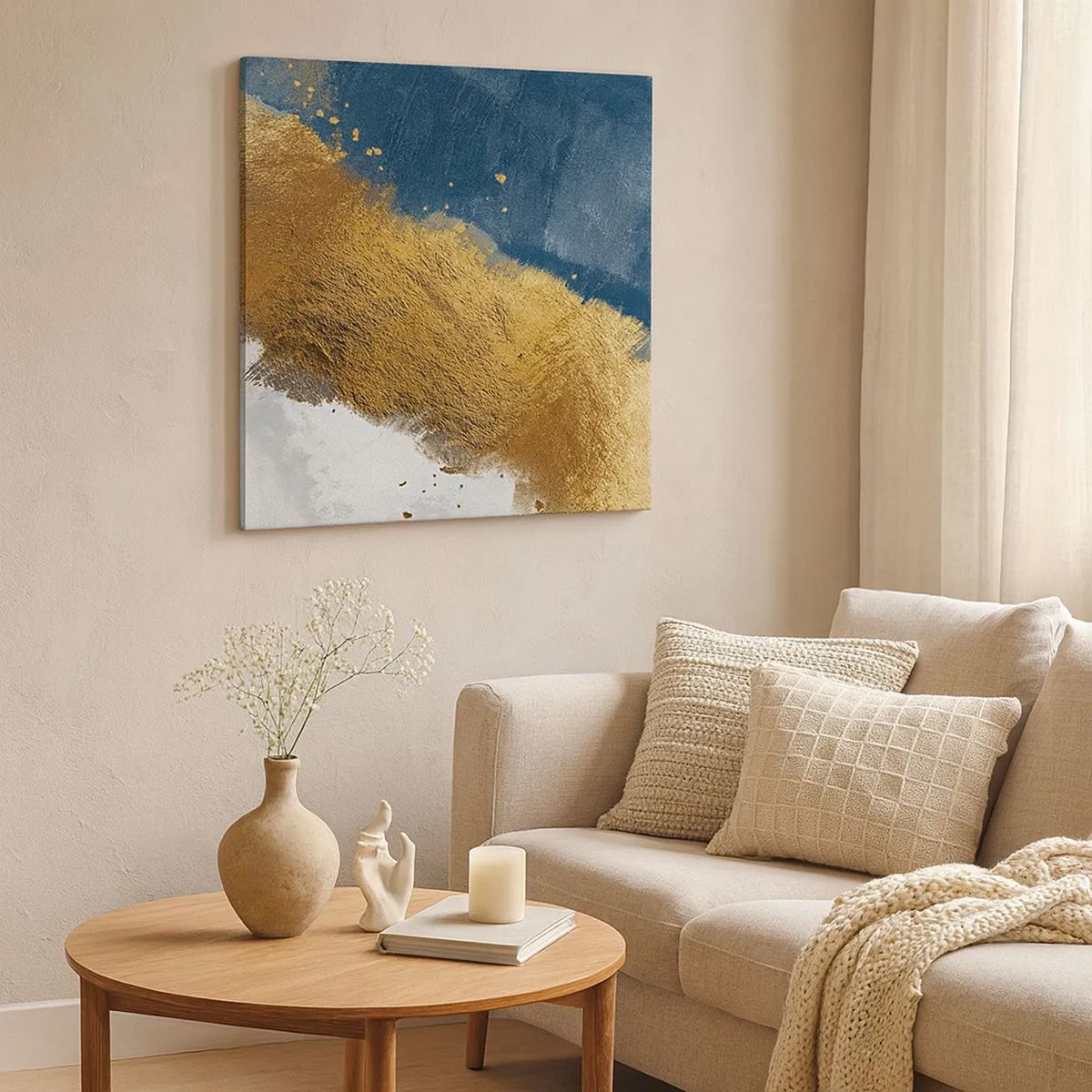 Cuadro sobre lienzo - Impresión de Imagen - Los colores del verano - 30x30 cm