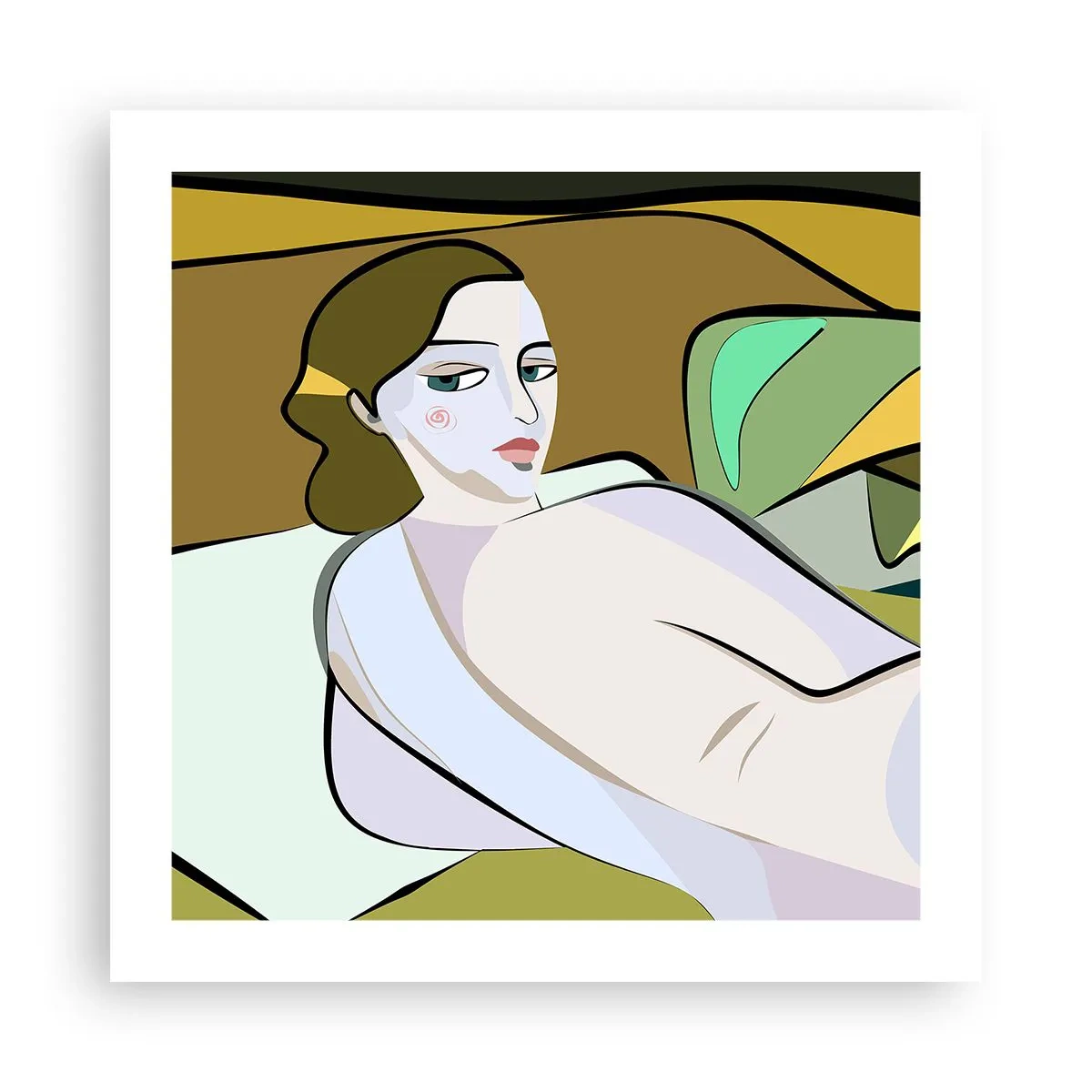 Póster - Retrato íntimo - 50x50 cm