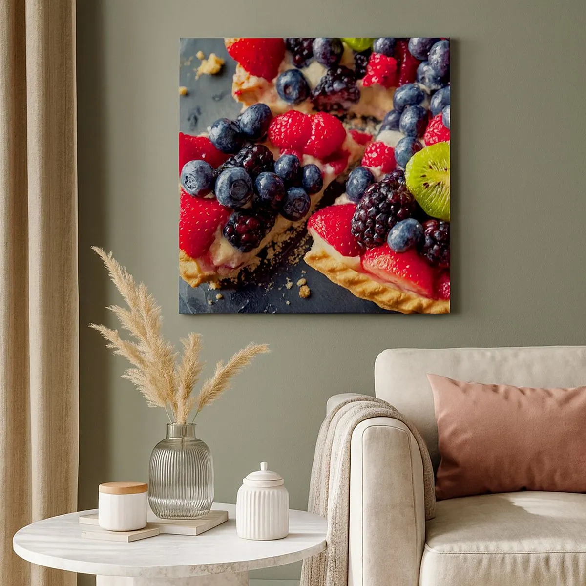 Cuadro sobre lienzo - Impresión de Imagen - ¡Dolce vita! - 30x30 cm