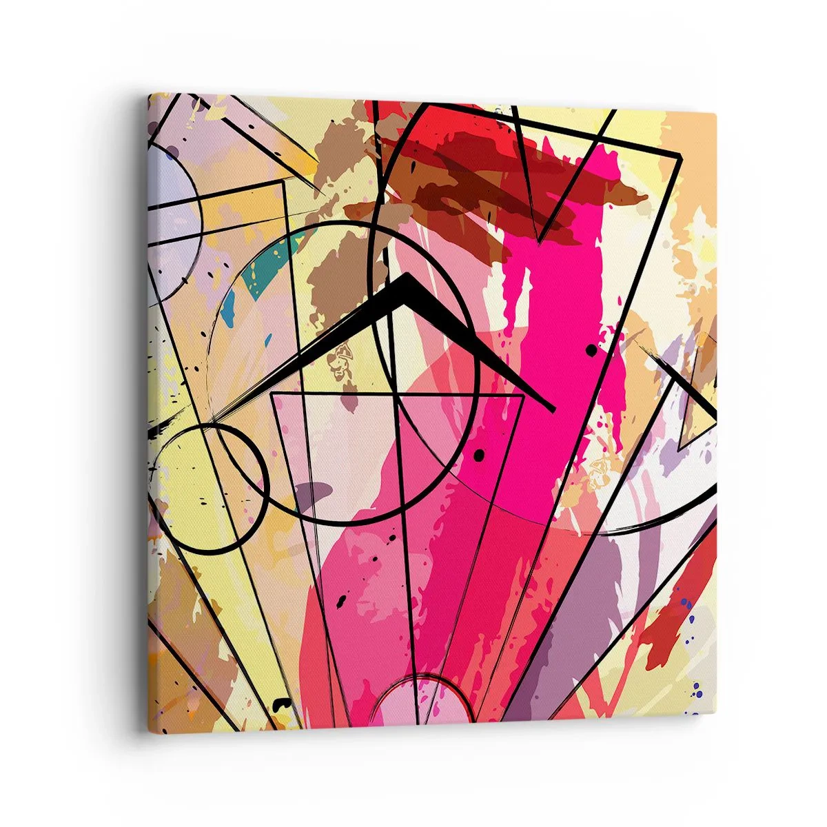 Cuadro sobre lienzo - Impresión de Imagen - Explosión - 40x40 cm