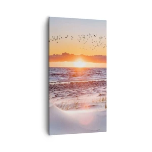 Cuadro sobre lienzo - Impresión de Imagen - Paisaje horizontal - 55x100 cm