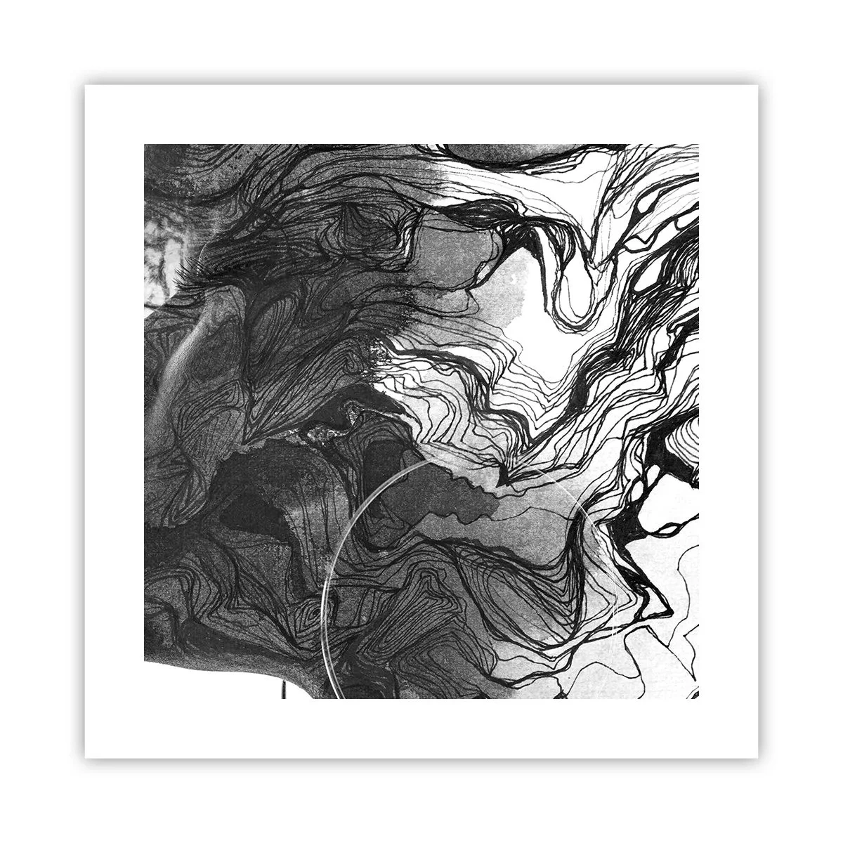 Póster - Enredada en sueños - 40x40 cm
