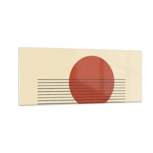 Cuadro sobre vidrio - Impresiones sobre Vidrio - Cruzando el círculo - 100x40 cm