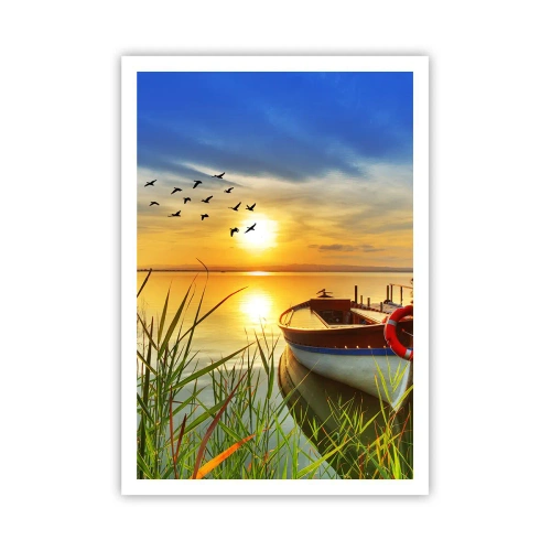 Póster - Los cormoranes están volando - 70x100 cm