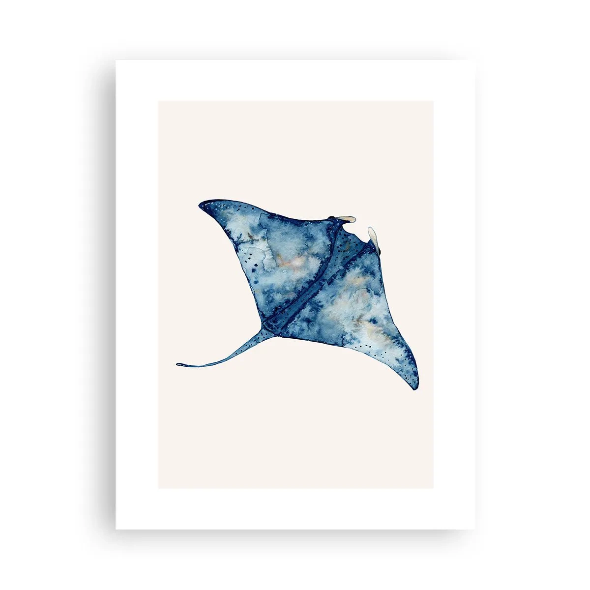 Póster - La vida en azul - 30x40 cm