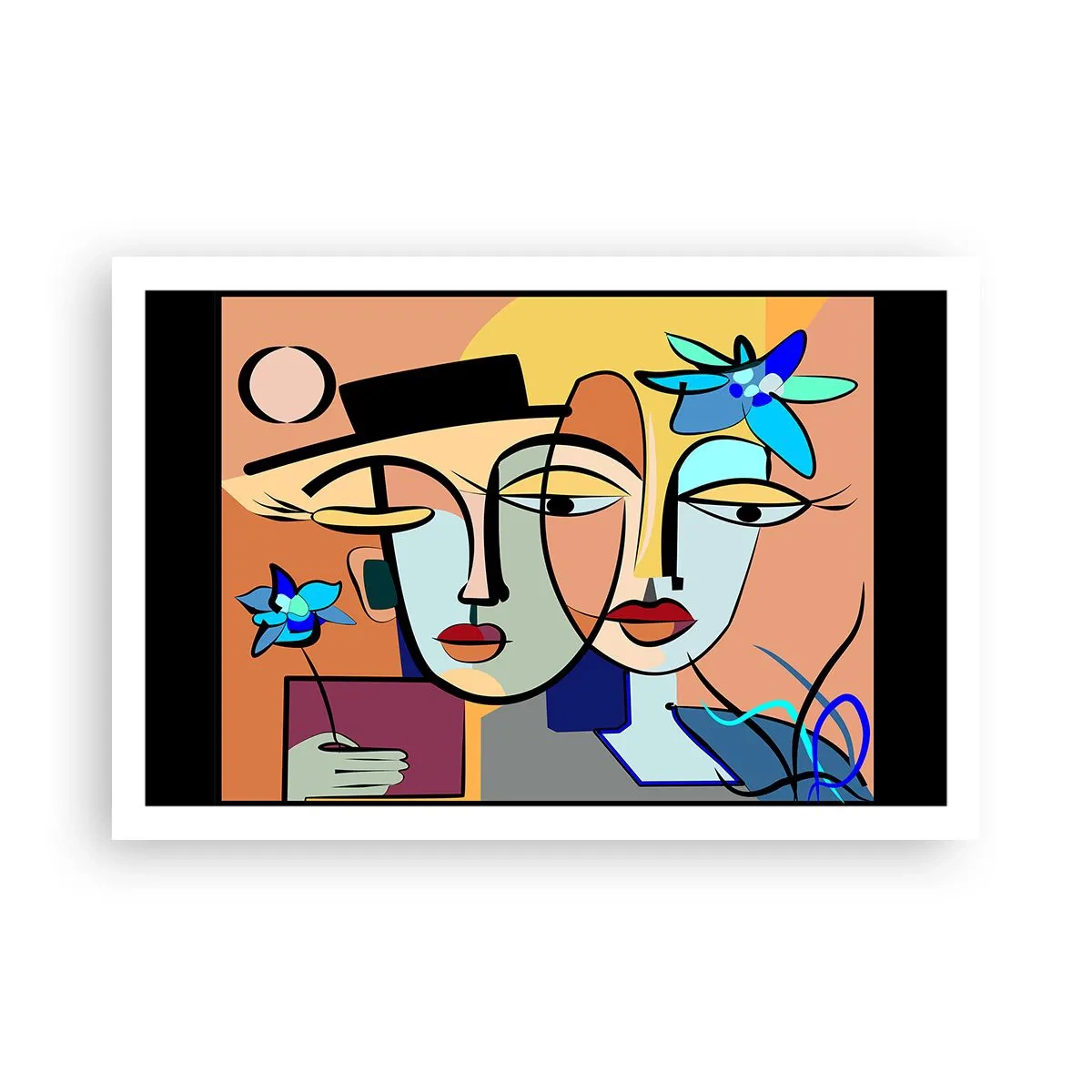 Póster - Randez vous de Picasso - 91x61 cm