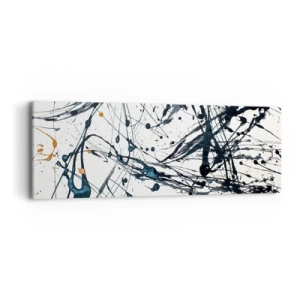 Cuadro sobre lienzo - Impresión de Imagen - ¿Con o sin sentido? - 90x30 cm