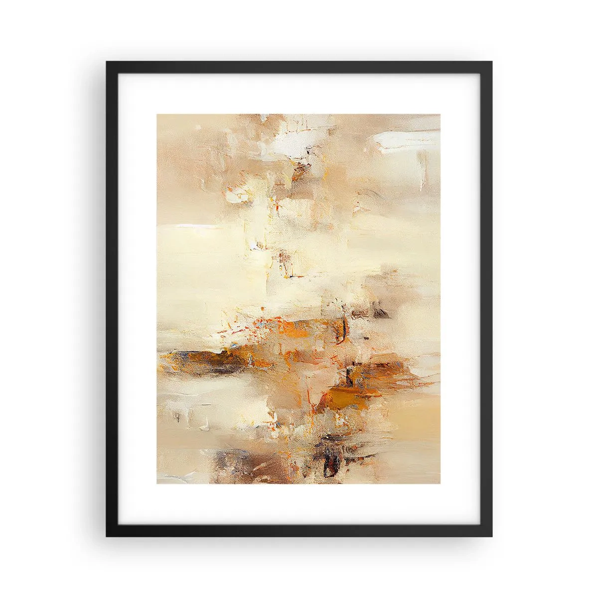 Póster en marco negro - El alma del ámbar - 40x50 cm