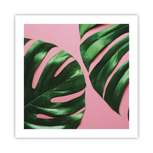 Póster - Cita con el verde - 50x50 cm