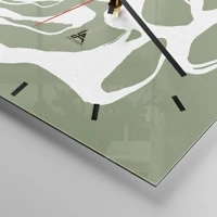 Esfera sin numeración, con rayas